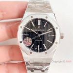 JF Factory V5 Version Audemars Piguet Royal Oak Cal 3120 Black Dial Watch - Best 1-1 Replica_th.jpg